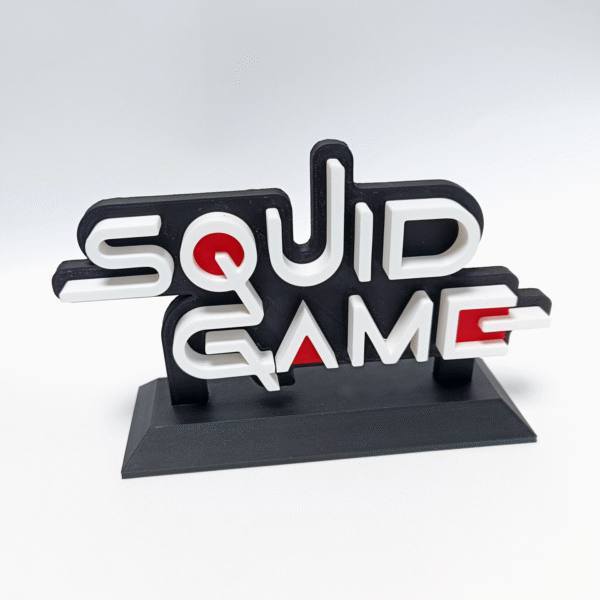 شعار "Squid Game" ثلاثي الأبعاد
