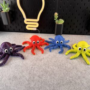 مداليه ولعبة الاخطبوط مع الارجل المتحركه