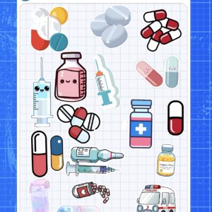 استكر شيت  طبية (صيدله)