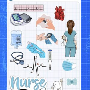 استكر شيت طبية (تمريض)